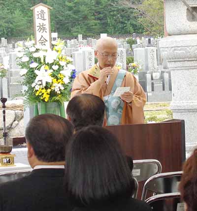 ご法話の治田師